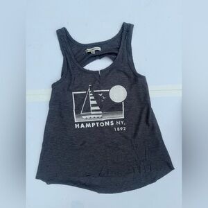 Abercrombie & Fitch Charcoal Sleeveless Top